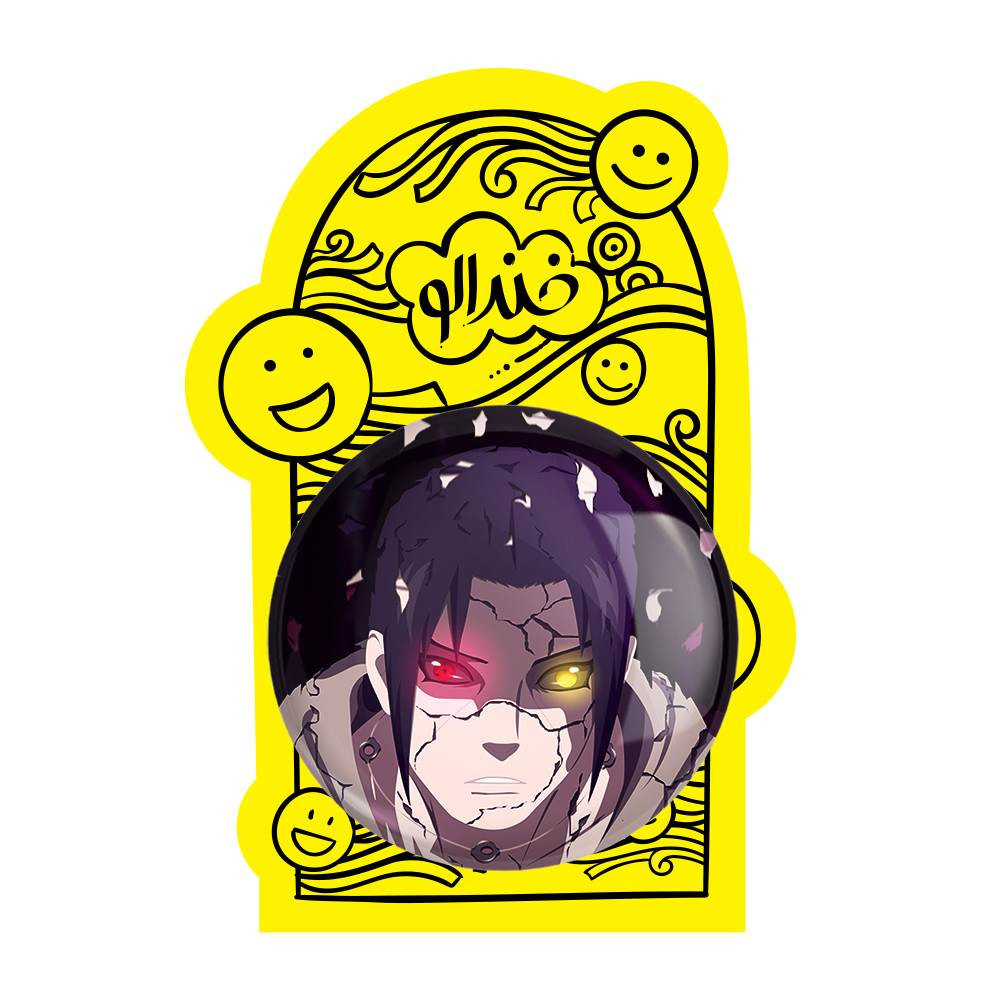 آینه جیبی خندالو مدل اوچیها ایتاچی انیمه ناروتو Naruto  کد 11257