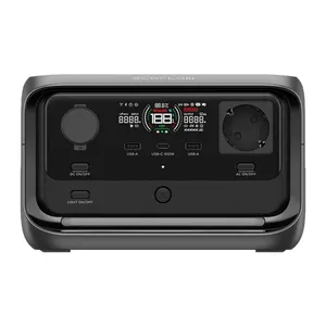 باتری خورشیدی اکوفلو مدل RIVER 3 Plus Portable Power Station ظرفیت 858 وات ساعت 