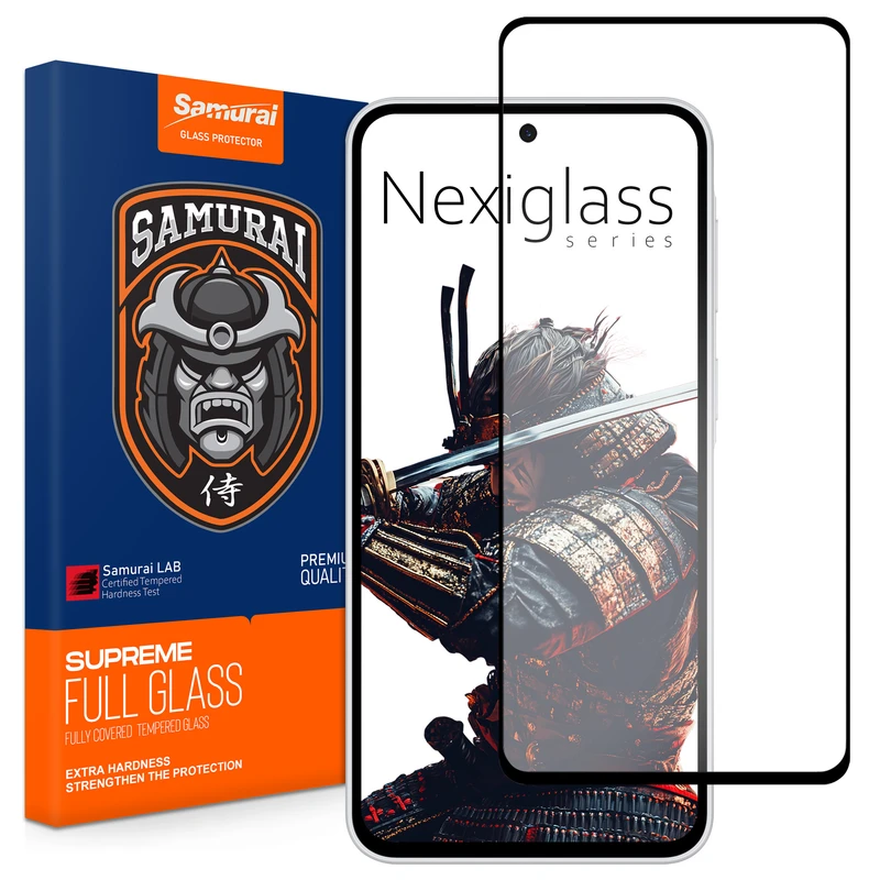 محافظ صفحه نمایش سامورایی مدل Nexiglass مناسب برای گوشی موبایل سامسونگ Galaxy A37 / Galaxy A36