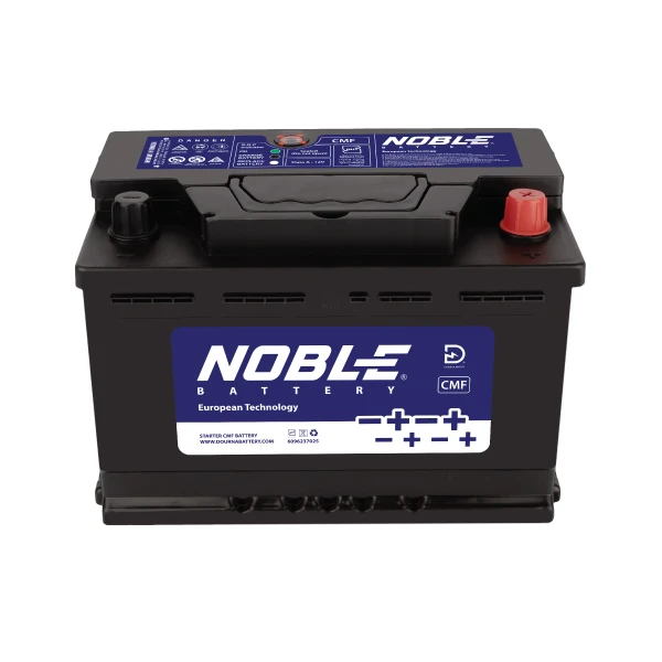 باتری اتمی 12 ولت 74 آمپر خودرو دورنا باتری مدل نوبل