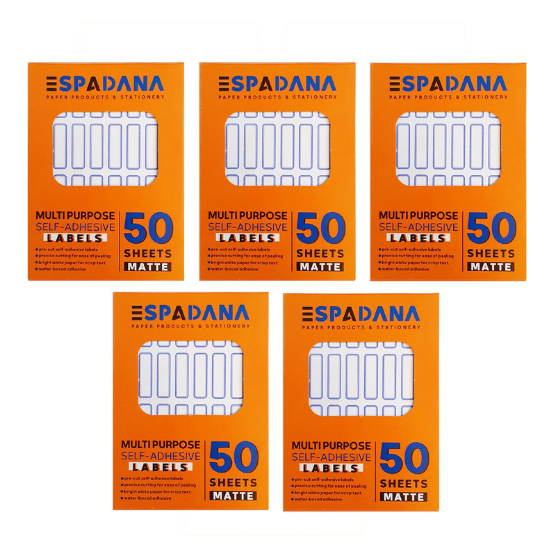 برچسب اسپادانا کد 103 مجموعه 250 عددی