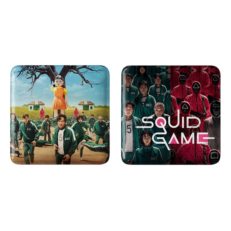 مگنت خندالو طرح کانگ سه بیوک بازی مرکب Squid Game کد 1082410827 مجموعه 2 عددی