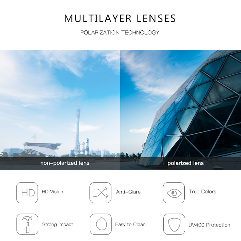 فریم عینک طبی مدل CG7703C536-P97 Polarized Double Switch به همراه کاور آفتابی