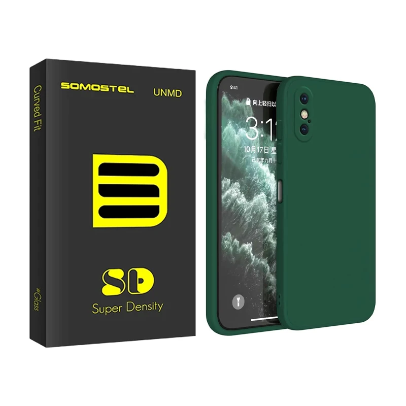  کاور سوماستل مدل siliconsom مناسب برای گوشی موبایل اپل iPhone X/Xs