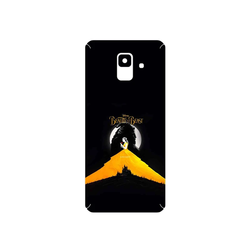 برچسب پوششی ماهوت مدل Beauty and the Beast مناسب برای گوشی موبایل سامسونگ Galaxy A6 2018