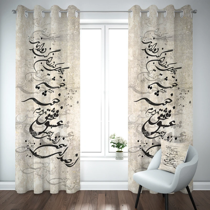 پرده مدل 1036 سایز 140×280 سانتی متر