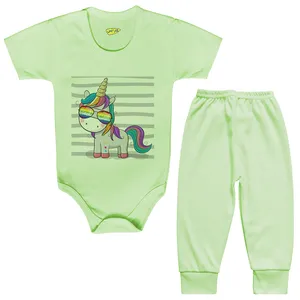 ست بادی و شلوار نوزادی کارانس مدل BSTG-3117