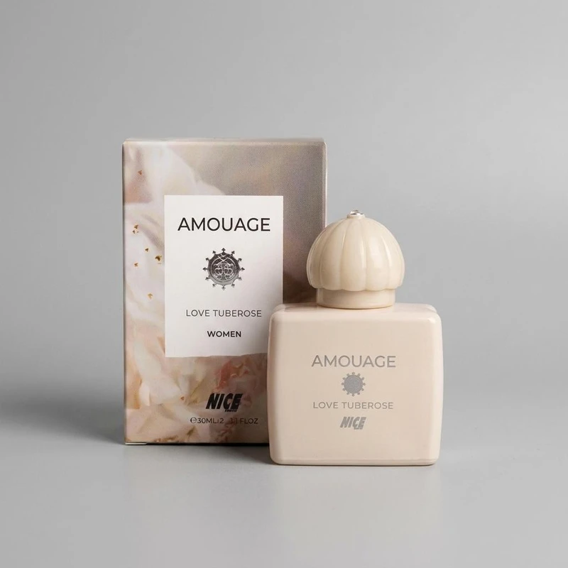 عطر جیبی زنانه نایس پاپت مدل آمواج لاو تیوب رز با رایحه شیرین حجم 30 میلی‌لیتر