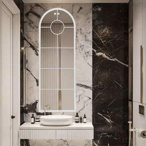    آینه سرویس بهداشتی الف مدل نیم قد ساغر