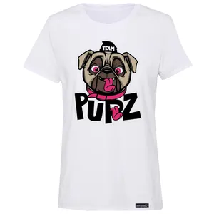 تی شرت آستین کوتاه زنانه 27 مدل Pups کد MH931