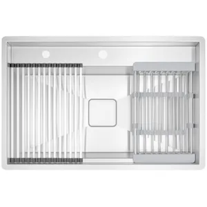 سینک ظرفشویی استیل توکار یک لگنه مدل 90d00