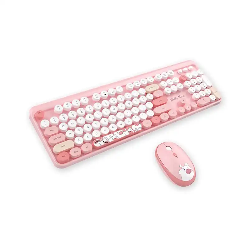 کیبورد و ماوس بی سیم گیزر مدل Hello Bear