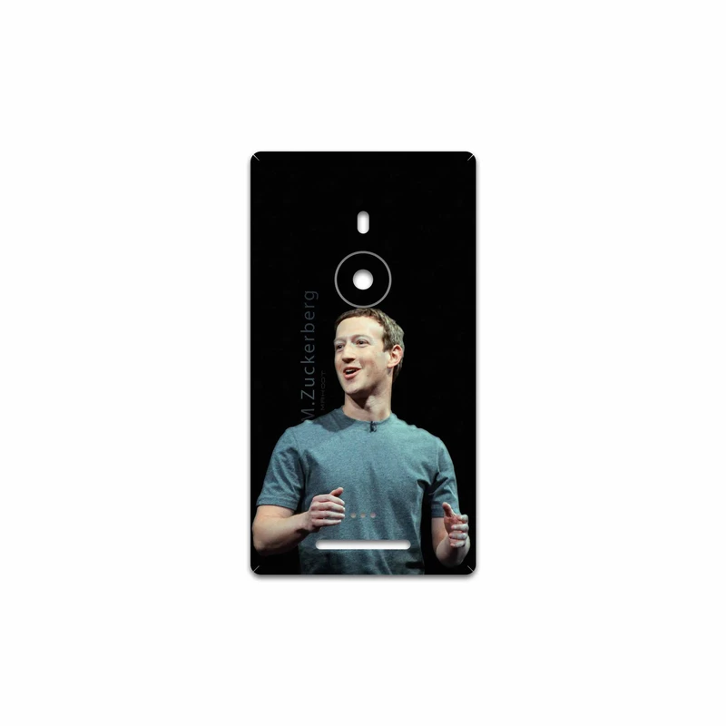 برچسب پوششی ماهوت مدل Mark Zuckerberg مناسب برای گوشی موبایل نوکیا Lumia 925