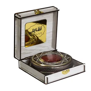 جعبه زعفران کادویی چوبی شایلی - 2 گرم