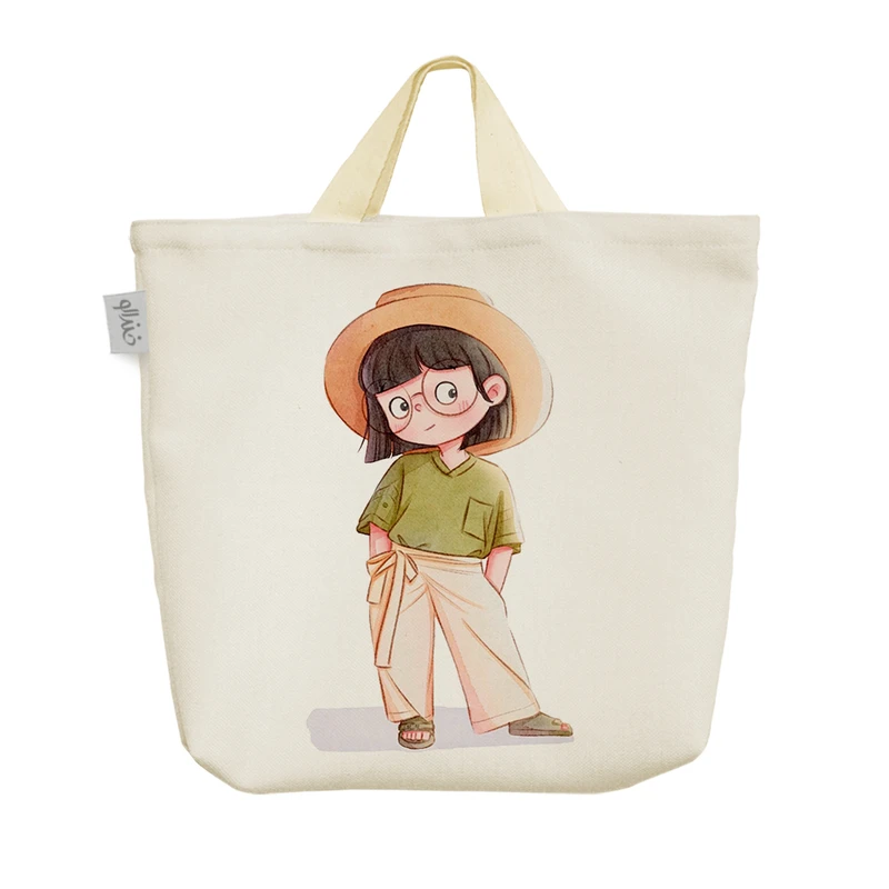 ساک خرید خندالو مدل دخترانه کودکانه کد 3186