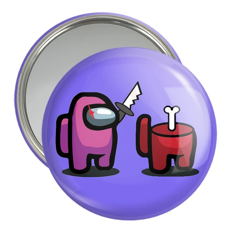 آینه جیبی خندالو مدل امانگ آس Among Us  کد 10303