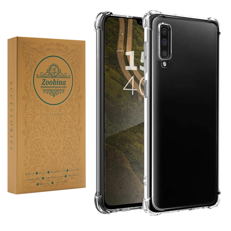 کاور زوبینا مدل Airbag مناسب برای گوشی موبایل سامسونگ Galaxy A7 2018 / A750