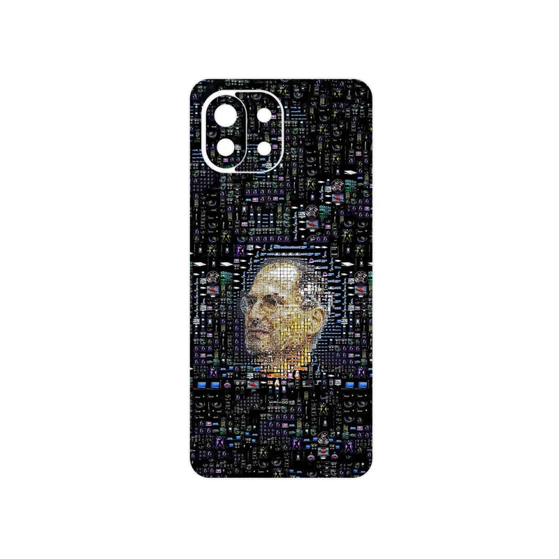 برچسب پوششی ماهوت مدل 2 Collage of Steve Jobs مناسب برای گوشی موبایل شیائومی 11 Lite 5G NE