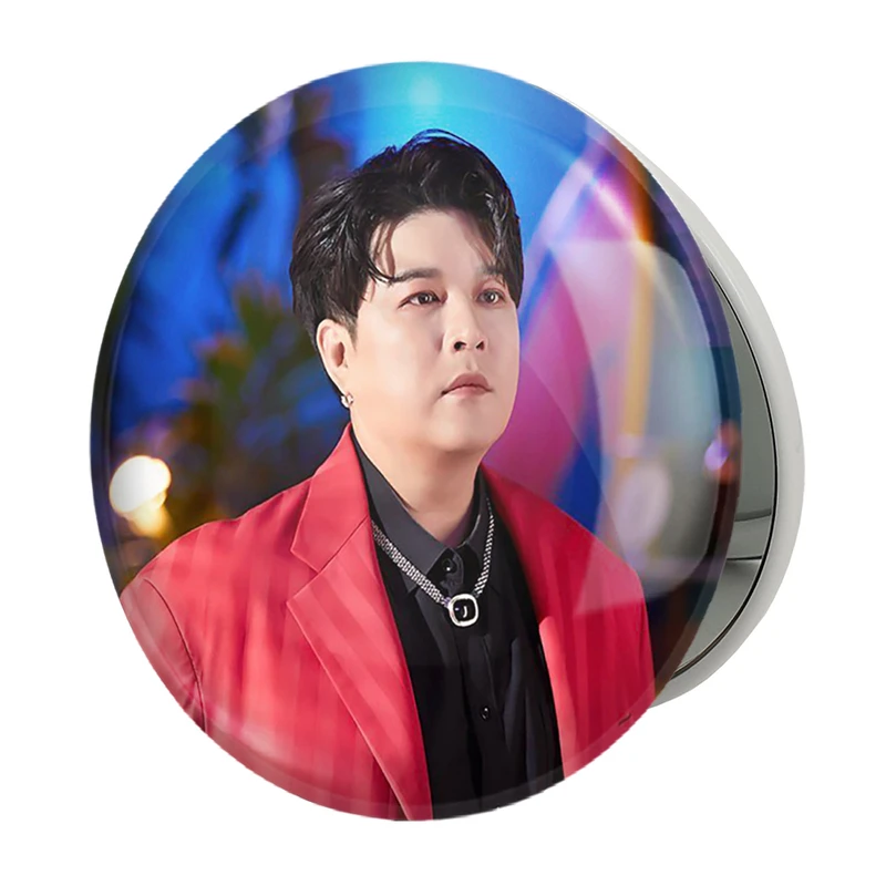 آینه جیبی خندالو طرح شین دونگ گروه سوپر جونیور Super Junior مدل تاشو کد 21424 