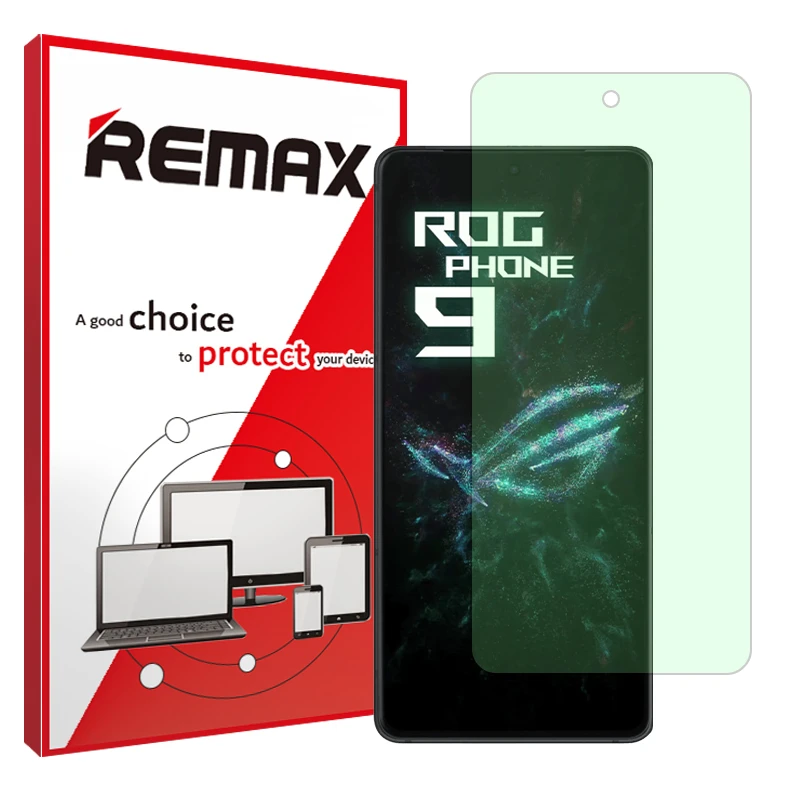 محافظ صفحه نمایش گرین لایت ریمکس مدل Eye Care مناسب برای گوشی موبایل ایسوس ROG Phone 9