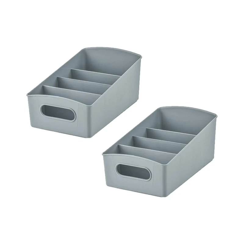 نظم دهنده کابینت کاجین مدل 4 خانه لنا بسته 2 عددی