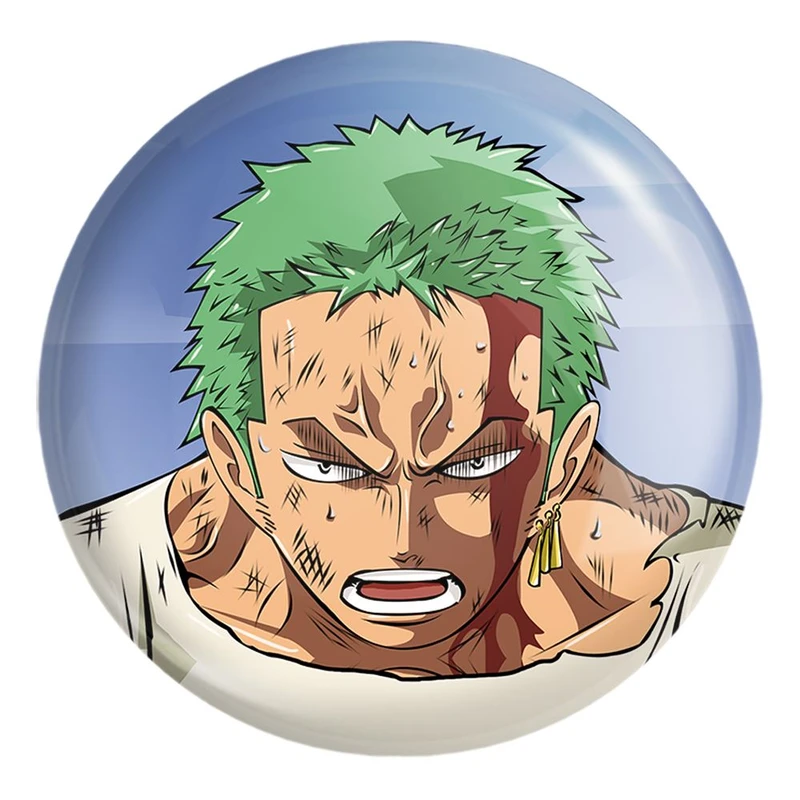 پیکسل خندالو طرح زورو انیمه وان پیس One Piece کد 17289 مدل بزرگ