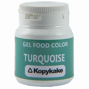 رنگ خوراکی ژله ای فیروزه ای کپی کیک -100 گرم
