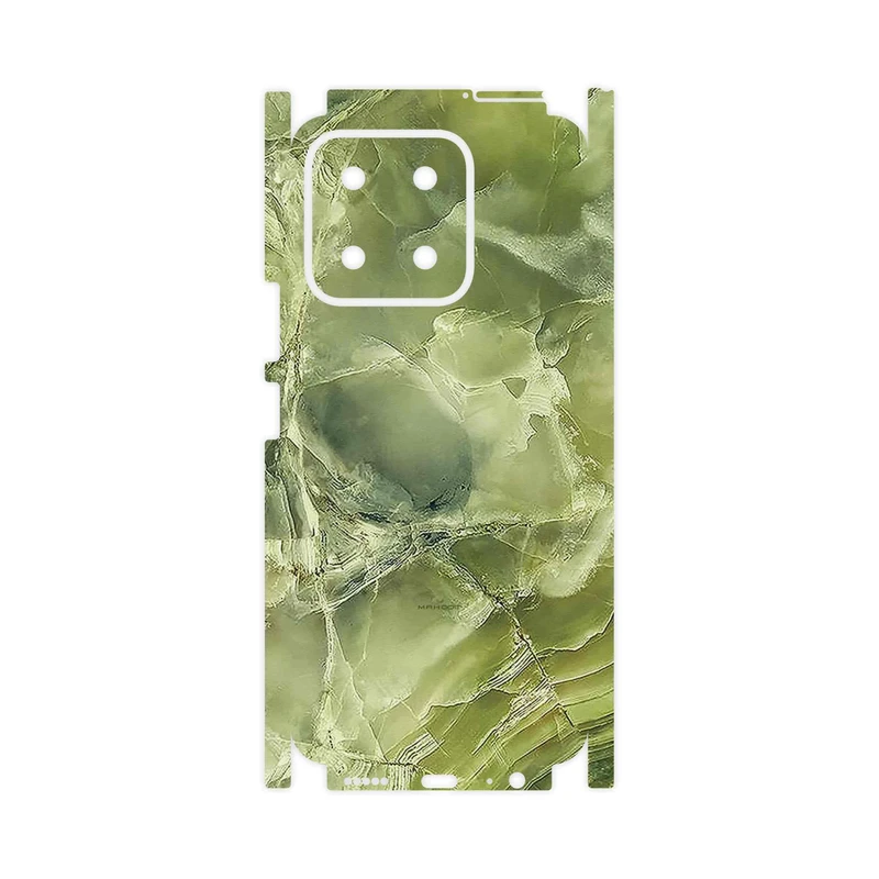 برچسب پوششی ماهوت مدل Green_Crystal_Marble-FullSkin مناسب برای گوشی موبایل آنر X5b