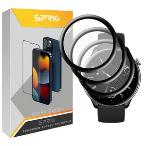 Sprig SPG Nano Screen Protector For Amazfit GTR Mini Pack of 3