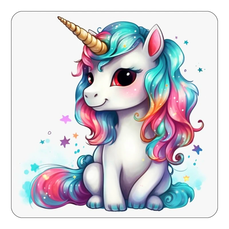 مگنت کاکتی طرح اسب تک شاخ و یونیکورن مدل mp32074