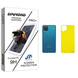 JF Diamond glass Back Protector For Samsung سامسونگ Galaxy A12