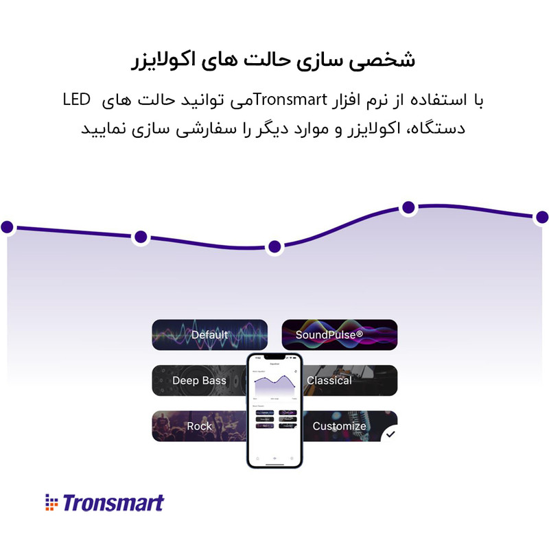 اسپیکر بلوتوثی قابل حمل ترونسمارت مدل T7 همراه با کیف حمل