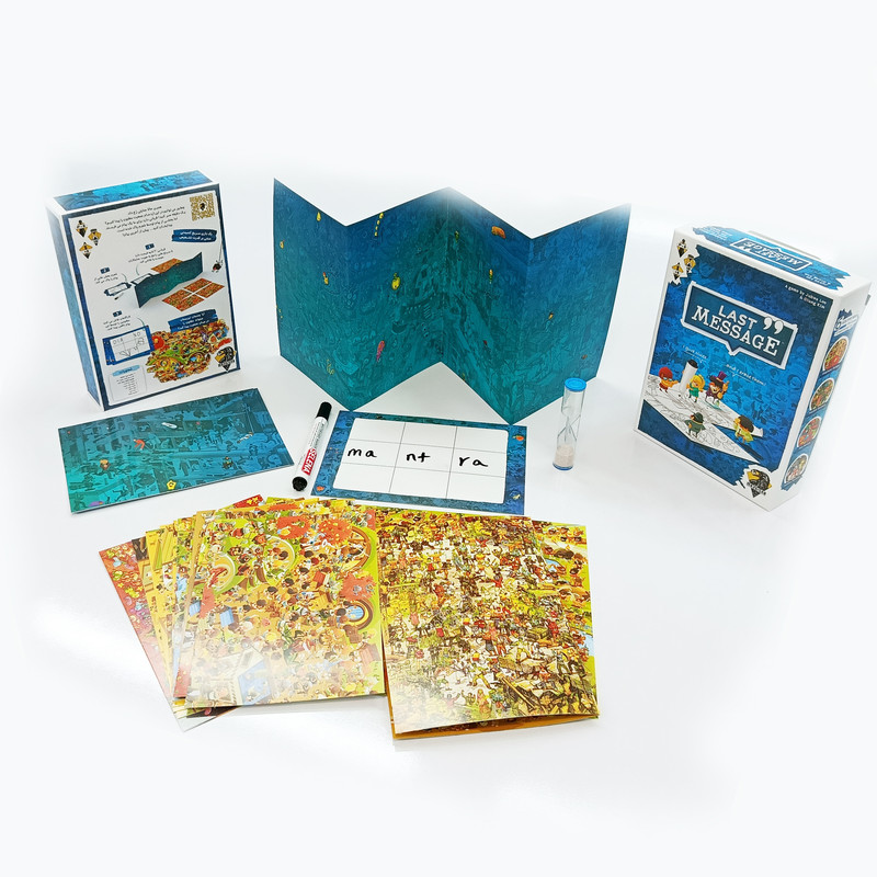 بازی فکری مدل آخرین پیام مناسب برای سنین 8 سال به بالا