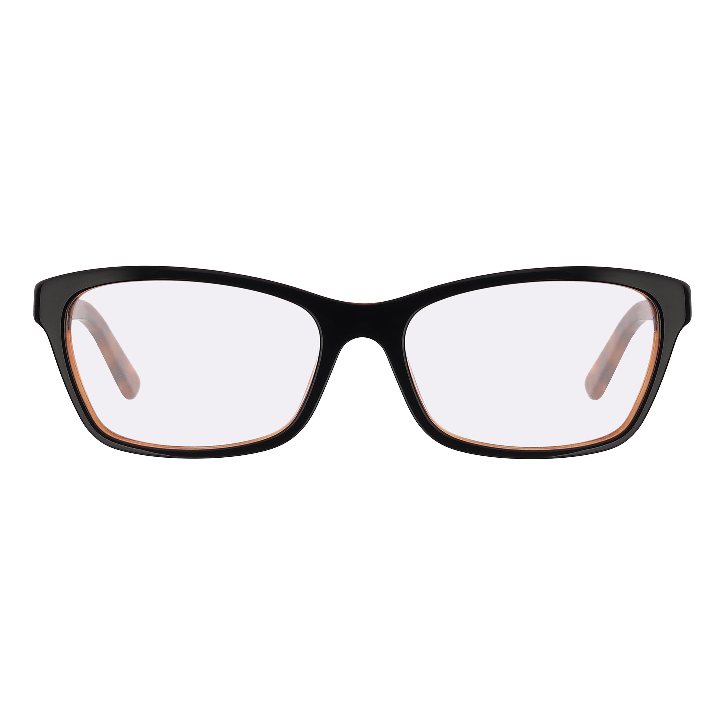 فریم عینک طبی ویفرر (Wayfarer) زنانه دی کی ان وای مدل 0DY4649-3639 مناسب برای صورت مستطیل، مربع، قلب و بیضی