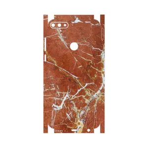 MAHOOT Red Marble-FullSkin Cover Sticker for Huawei Y7 Prime 2018