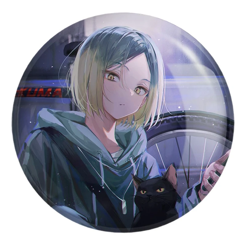 پیکسل خندالو طرح کوزومه کنما انیمه هایکیو Haikyu کد 17768 مدل بزرگ