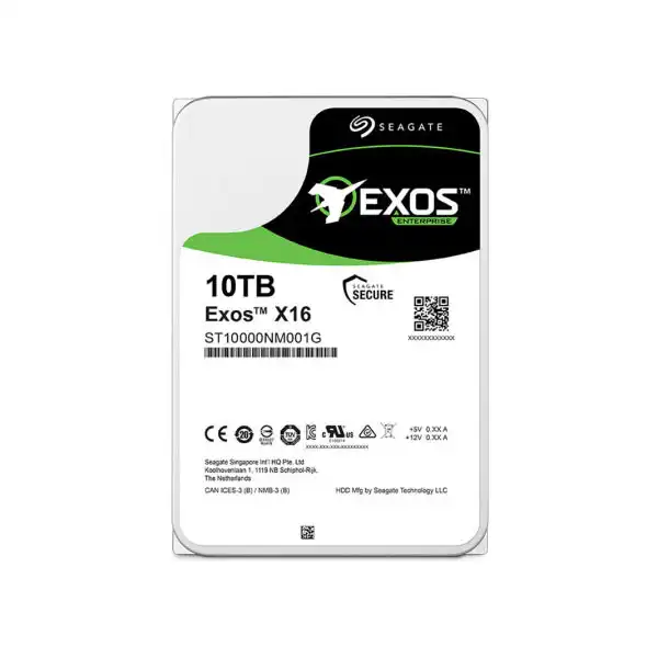 هارد دیسک اینترنال سیگیت مدل Exos ST10000NM001G ظرفیت 10 ترابایت