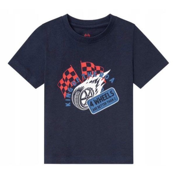 تی شرت آستین کوتاه پسرانه لوپیلو مدل Race