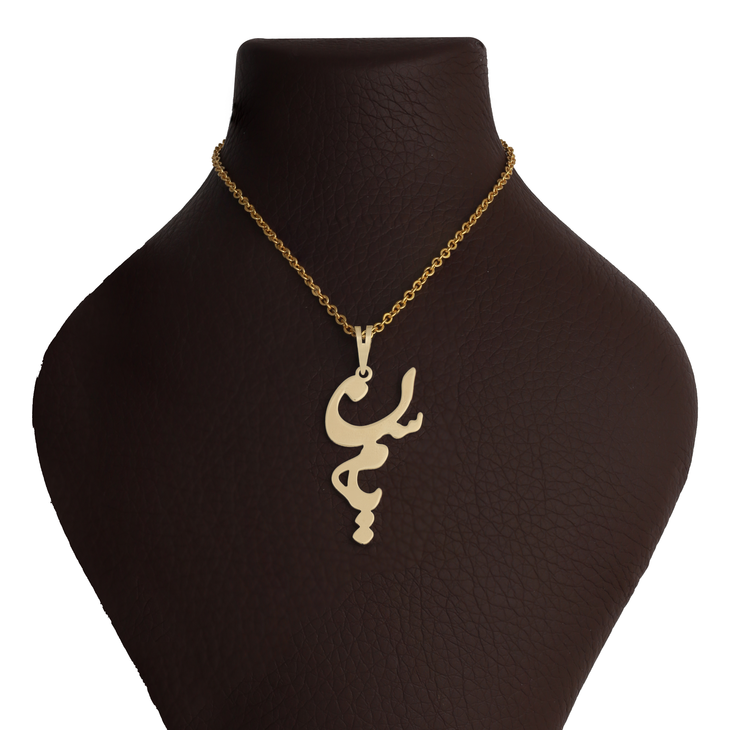 گردنبند طلا 18 عیار زنانه آمانژ طرح یاسمن کد 1105D9030