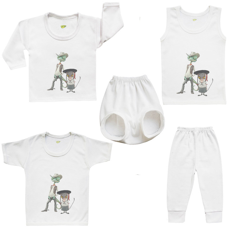 ست 5 تکه لباس نوزادی کارانس مدل SFBT-5051