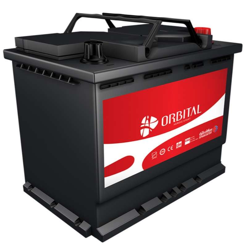 باتری اتمی خودرو سپاهان باطری مدل اوربیتال 70آمپر معکوس