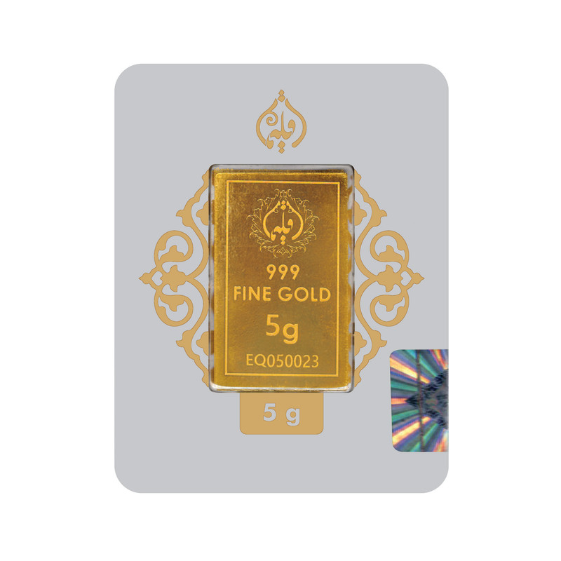 شمش طلا 24 عیار اقلیما گلد مدل EB05