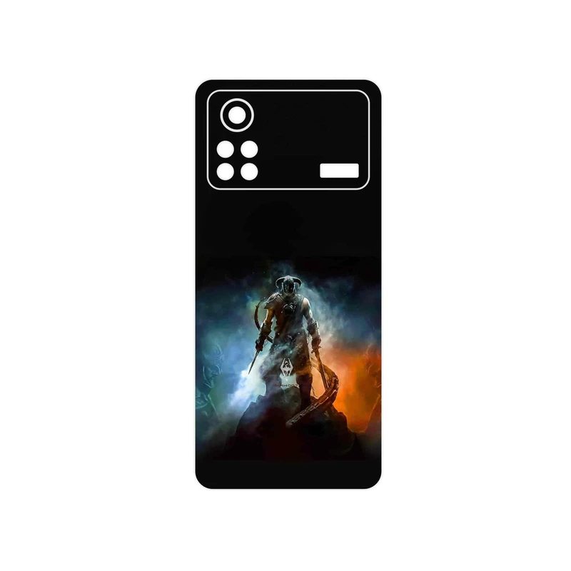 برچسب پوششی ماهوت مدل Skyrim Game Series مناسب برای گوشی موبایل شیائومی Poco X4 Pro 5G