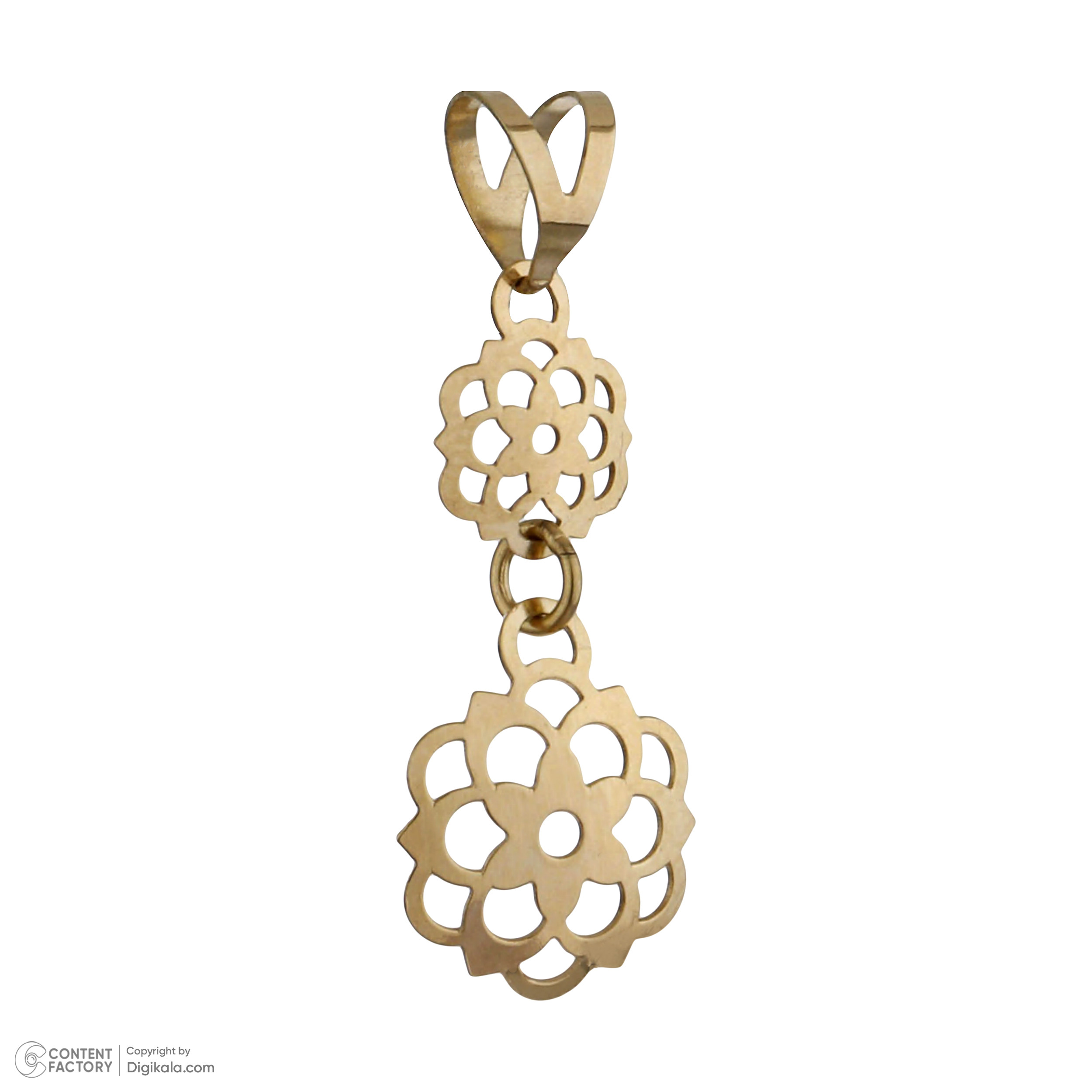 نیم ست طلا 18 عیار زنانه مایا ماهک مدل MS0707