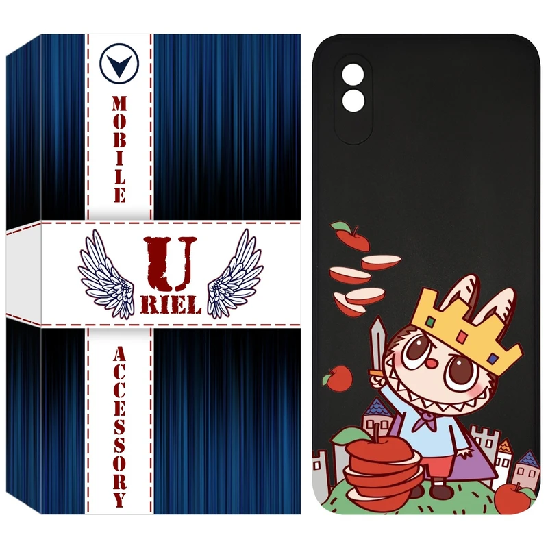کاور یوریل مدل KSH کد 115 طرح عروسک لبوبو مناسب برای گوشی موبایل شیائومی Redmi 9A / 9AT