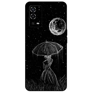 Megafone Girl and Moon 1369 Cover For Oppo A55