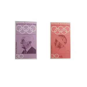 تمبر یادگاری مدل المپیک آلمان مجموعه 2 عددی