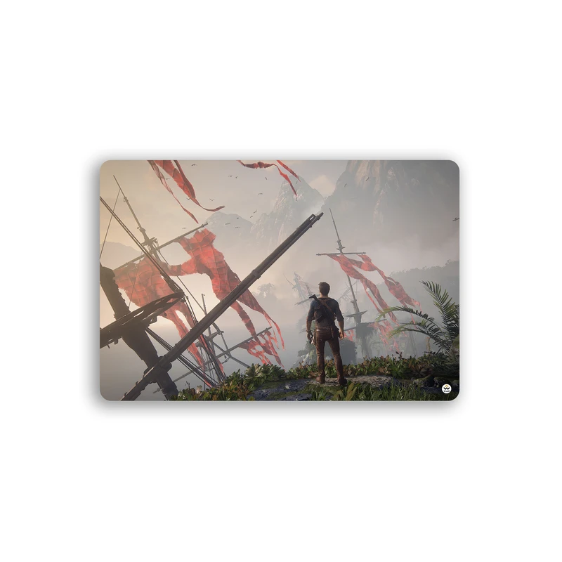 ماوس پد مخصوص بازی شادیت مدل uncharted کد649 سایز37*24سانتیمتر
