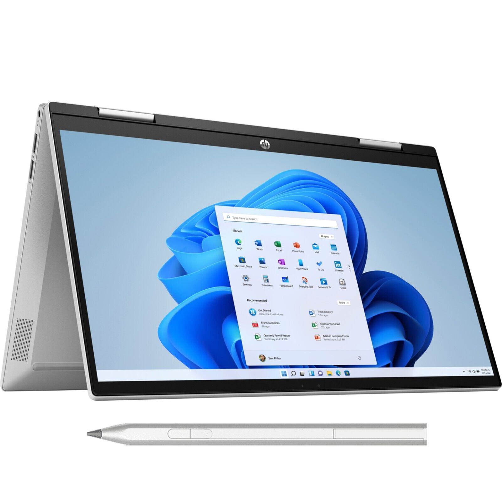 لپ تاپ 15.6 اینچی اچپی مدل Pavilion x360 15t-ER100-i5 8GB 1TB Iris Xe لپ تاپ 15.6 اینچی اچپی مدل Pavilion x360 15t-ER100-i5 8GB 1TB Iris Xe