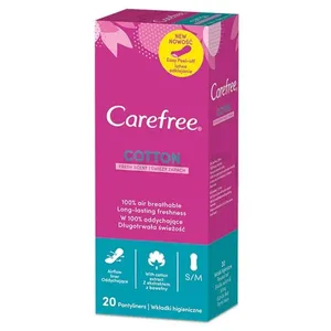 پد بهداشتی کرفری مدل cotton بسته 20 عددی